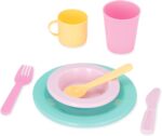 Battat – Play Circle – Dish Set – Plates, Cups, and Tea Party Toys – Kitchen toys for Toddlers – Pretend Play – 3+ Years(34 Pieces) - Image 10