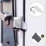 Portable Door Lock for Travel - Improved Travel Hotel Door Lock Apartment Security Device Door Jammer ozozo - Image 3