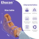 Heel Protectors Foot Pillow for Pain Relief,Pressure Ulcer Cushion for Elderly Care Bed Sore,Egg Shell Foam Heel Protector for Home Health Care Supplies - Image 8