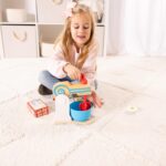 Melissa & Doug Make-a-Cake, 10-Piece Wooden Mixer Set with Play Food & Play Kitchen Accessories, Preschool Toys for Girls & Boys Ages 3+ - FSC Certified - Image 4