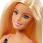Barbie Doll, Blonde, and Grocery Store with Rolling Cart and Working Belt - Image 4