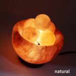 UMAID Himalayan Salt Lamp Bowl with 6 Massage Balls – Dimmable Natural Pink Rock Salt Lamp for Relaxation, Meditation,Yoga, Spa, Office, Bedroom, Wellness, Home Decor, and Unique Gift - Image 3