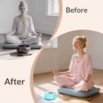 Kipcush Automatic Tibetan Singing Bowl Sound Machine - 11 Authentic Tones, Night Light, Timer & Touch Control - No Manual Striking - Plug in for Yoga, Meditation, Stress Relief & Chakra Healing - Image 4