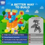 TOY Life 36PCS Magnetic Blocks for Kids Ages 4-8, Magnetic Building Blocks for Toddlers 3-5, Magnet Toys for Toddler, Kids Building Blocks, Toddler Building Toys - Image 5