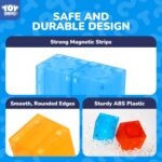 TOY Life 36PCS Magnetic Blocks for Kids Ages 4-8, Magnetic Building Blocks for Toddlers 3-5, Magnet Toys for Toddler, Kids Building Blocks, Toddler Building Toys - Image 7