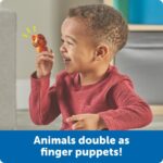 Learning Resources Peeksville Learning Jungle Playset, Animal Kingdom Figurines, Zoo Toy, Tiger, Lion, Animals, Fine Motor Skills For Kids, Toddler Gifts For Girls And Boys - Image 5