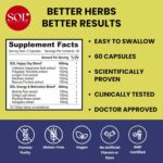 Happy Day Supplement: Combining The Natural Herbal Properties of Collective Happiness Bark, Astragalus, and Gingko Biloba to Support a Healthy Lifestyle - 60 Easy to Swallow Capsules - Image 3