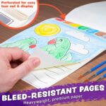 Imagination Works® Paint with Water Books for Kids, 3 Pack | Watercolor Coloring Book Set for Toddler Activities | Spillproof Kids Paint Palettes on Each Page (Jungle, Vehicles, Woodland) - Image 6