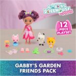 Gabby's Dollhouse: The Movie, Gabby's Garden Friends Pack with 6-Inch Gabby Doll, 4 Toy Figures & Accessories, Kids Toys for Girls & Boys Ages 3 and Up - Image 3