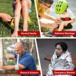 PTEROMY 150 Piece Mini First Aid Kit, Portable Small Emergency Kits Compact 1st Aid Kit for Car, Travel, Home, Camping, Outdoor, Hiking - Image 6