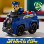 PAW Patrol, Chase’s Patrol Cruiser, Toy Car with Collectible Action Figure, Sustainably Minded Kids Toys for Boys & Girls Ages 3 and Up - Image 4