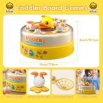 B.Duck Board Games Kids, Toddler Toys Bounce and Catch Duck Games for Kids 4-8, 1-2 Players Handheld Interactive Toy for Boys Girls, Christmas Birthday Holiday Gift for Age 3 & Up - Image 3