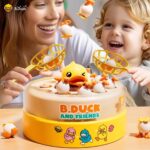 B.Duck Board Games Kids, Toddler Toys Bounce and Catch Duck Games for Kids 4-8, 1-2 Players Handheld Interactive Toy for Boys Girls, Christmas Birthday Holiday Gift for Age 3 & Up - Image 6