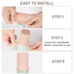 Bottle Covers for Travel, Leak Proofing, Travel Size Container Silicone toiletry sleeves, Leak Locks Travel Accessories for Shampoo Wash Body Bottles and other beauty and personal care(8pcs) - Image 7