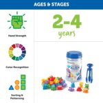 Learning Resources Grab & Sort Fine Motor Alien Counters - 37 Pieces, Ages 3+ Toddler Learning Toys, Math Counters for Kids, STEM Toys for Kids, Preschool Must Haves, Math Manipulatives - Image 6