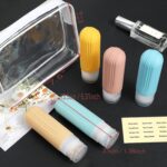 Travel Bottles for Toiletries, 5 Pack TSA Approved Travel Size Containers, 3oz Leak Proof Refillable Travel Accessories for Shampoo Conditioner, BPA Free Travel Bottles with Toiletry Bag - Image 7