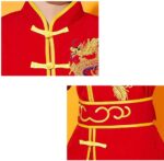 Kung Fu Uniform for Boys Girls Kids Traditional Chinese Embroidered Tai Chi Wing Chun Master Martial Arts Set Outfit - Image 4
