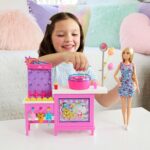 Barbie Mysteries: Beach Detectives Malibu” Doll & Cotton Candy Game Booth Playset with 20 Accessories Including Prizes - Image 3