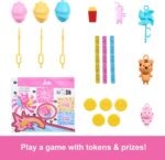 Barbie Mysteries: Beach Detectives Malibu” Doll & Cotton Candy Game Booth Playset with 20 Accessories Including Prizes - Image 6