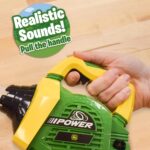 John Deere Leaf Blower Toy for Kids – Pretend Construction Tool with Lights and Sounds | Blows Real Air - Image 6
