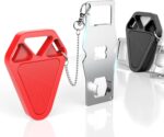 Portable Door Lock for Travel Essential: 2Pack Upgraded Hotel Home Security Safety Locks from Inside Apartment Traveling Front Door Room Security Devices Travel Gifts for Travelers Women - Image 9