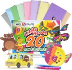 20 Arts & Crafts Kit for Kids, All-Inclusive, No Mess Craft Kits & Supplies for Boys & Girls – DIY Creative Activity, Easy Step-by-Step Guide, Individually Packaged Crafts, Christmas Gift, Travel Gift - Image 2