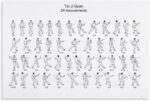 24 Forms of Chinese Martial Art Tai Chi Poster 2 Living Room Printing Oil Painting Interior Decoration Poster 08x12inch(20x30cm) Unframe-style - Image 2