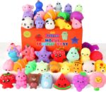 30 Pack Squishy Toys, Kawaii Squishies Party Favors for Kids 4-8 8-12 Treasure Box Toys for Classroom Birthday Xmas Gifts Goodie Bag Mini Animals Mochi Squishy Stress Relief Sensory Toys Random - Image 2