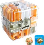 3D Maze Cube Ball for Adults & Kids, Labyrinth Puzzle Brain Teaser Game, Educational Learning Toys for Logical Thinking, Family Board Games, Durable Puzzle Cube Gift for Birthday and Holidays - Image 2