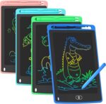 4 Pack LCD Writing Tablet for Kids, 8.5 Inch Colorful Doodle Board Drawing Tablet, Educational Learning Toys Birthday Gifts for Boys Girls Age 3 4 5 6 7 8 - Image 2