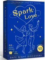 43 Fun & Romantic Date Ideas Scratch Off Cards -Perfect Couple Gifts for Wedding, Anniverary, Valentines Day, Birthday- Long-Term Couples Edition for Men,Women,Husband,Wife. - Image 2