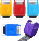 5 Pieces Privacy Stamp Roll ID Protection Roller Identity Theft Protection Roller Wide Roller Security Stamp for Mail, ID Blackout, Privacy Confidential(Small,Multi Colors) - Image 2