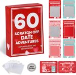 60+ Date Night Ideas Scratch Off Cards Set - Unique and Romantic Couple Date Night Activities - Fun Couple Gifts for Women Men Her Him - Creative Gifts for Christmas and Valentine's Day - Image 2