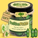 60 Positive Pickle Affirmation Cards Jar - Pickle Gifts For Women, Teen Girls Gift for Birthday, Christmas, Easter, Trendy Gifts For Teenage Girls, Daughter, Sister, Friend, Adult - Image 2