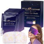 7Packs Microcurrent Heated Eye Mask for Dry Eye, Stree Relief Sleep Steam Eye Masks Disposable Self Heating for Warm Compress Dark Circles Puffiness Fatigue Travel Essentials Gift for Women Men - Image 2