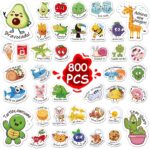 800pcsTeacher Classroom Motivational Stickers for Kids Students - Image 2