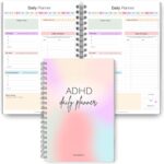 ADHD Daily Planner for Neurodivergent Adults - Productivity Daily Planner & Task Management to Stay Organized and Focused (Rainbow) - Image 2