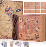 Adventure Book Diary Photo Scrapbook, Adventure Wedding Planning Book with Embossed Cover,Inspired by the 'Up' Saga, Ideal for Memories,Weddings,Traveling,Birthdays,Christmas,Newly Engaged Couples - Image 2