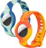 Airtag Bracelet for Kids,Bracelet for Air Tag Wristband Adjustable, Airtag Watch Bracelet for Kids Essentials Safety Waterproof,Travel Family/Pets/Girls/Boys Gift 2pack/8pack - Image 2