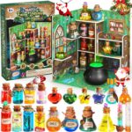 Alritz Potion Kits for Kids, Magic Fairy Potions Mixie with House, 20+ Bottles, Creative Craftes Toys for Christmas Birthday Party, Gift for Girls and Boys 6 7 8 9 10+ Years Old - Image 2
