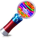 ArtCreativity Spinning Light Up Toy Wand – Magic Ball with LED Lights, Sensory Spinner for Kids, Party Favors & Classroom Prizes, Autism-Friendly Gift - Image 2