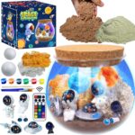 Astronauts Light Up Terrarium Kit for Kids DIY Space Toys Painting Kits Astronauts Toys Birthday for Boys and Girls Ages 4 5 6 7 8-12 Year Old - Kids Arts & Crafts Kit - Image 2