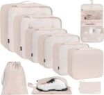 BAGAIL 6 Set/8 Set/10 Set Packing Cubes Various Sizes Packing Organizer for Travel Accessories Luggage Carry On Suitcase - Image 2