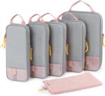 BAGSMART 6 Set /4 Set/2 Set Compression Packing Cubes for Travel, Lightweight Luggage Organizer Bags, Durable Space Saver Bags Travel Essentials - Image 2