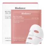 BIODANCE Bio-Collagen Real Deep Mask, Hydrating Overnight Hydrogel Mask, Pore Minimizing, Elasticity, Plumping Improvement, Korean Skincare, Stocking Stuffers for Teen Girls | 1.19oz(34g) x 4ea - Image 2