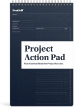 BestSelf Project Action Pad - Daily Task Planner, To-Do List & Action Pad for Boosting Productivity and Effective Project Management - Image 2