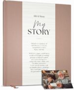 Bibi & Beau Legacy Story Journal – My Life in Writing | Guided Memory Book for Grandma, Grandpa, Mom, Dad | Thoughtful Keepsake Gift to Fill Out (Taupe) - Image 2