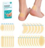 Blister Pads - 28 ct Water Resistant Hydrocolloid Bandages for Foot, Toe, Heel - Gel Blister Cushions for Prevention & Recovery, Variety Pack - Image 2