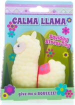 Boxer Gifts Calma Llama Stress Relief Toy | Unique Stress Balls for Adults & Teenagers - Animal Squishy Fidget Toys for Anxiety - Cool Desk Accessories | Cute Stocking Stuffer Llama Gifts - Image 2