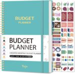 Budget Planner - Monthly Budget Book with Expense Tracker Notebook, Undated Bill Organizer & Finance Planner to Take Control of Your Money, 2025-2026 Account Book to Manage Your Finances-Blue - Image 2